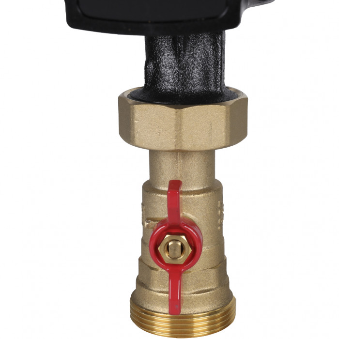 Насосная группа Meibes V-UK 1 с насосом Grundfos UPM3 Hybrid 25-70, без смес., слева