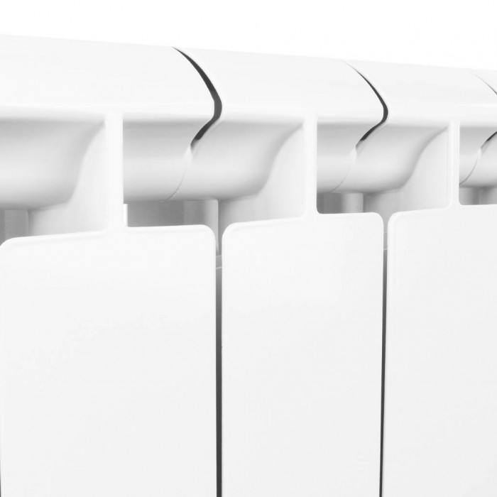 Биметаллический радиатор Global STYLE EXTRA 500, 12 секций, боковое подключение, белый