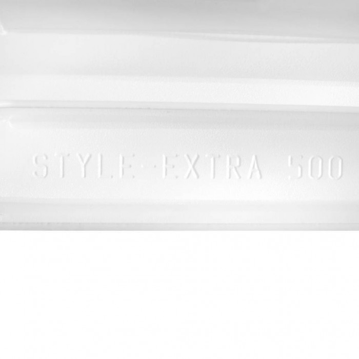 Биметаллический радиатор Global STYLE EXTRA 500, 12 секций, боковое подключение, белый