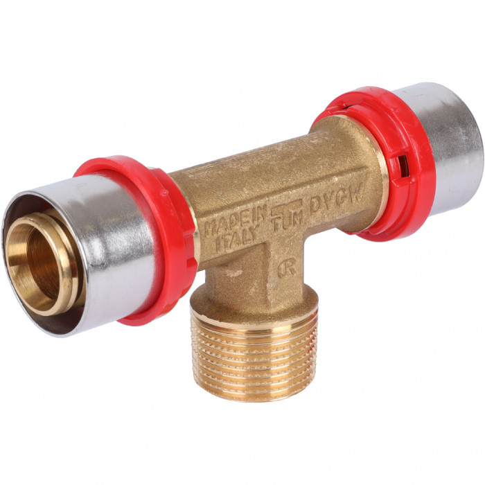 TIEMME Тройник с наружной резьбой 26x3/4''x26