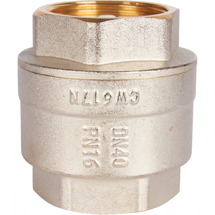 ROMMER RVC-0002-000040 ROMMER 11/2 Клапан обратный пружинный муфтовый с пластиковым седлом