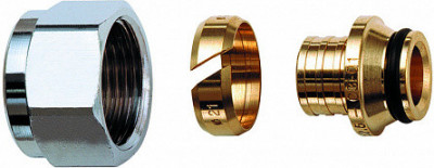 Концовка для пластиковых PEX труб (накидная гайка 3/4&quot;EU)