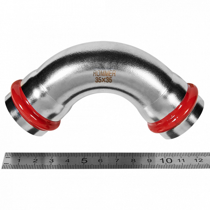 ROMMER RSS-0003-000035 ROMMER Угольник 90°-ВПр, 35, из нержавеющей стали прессовой