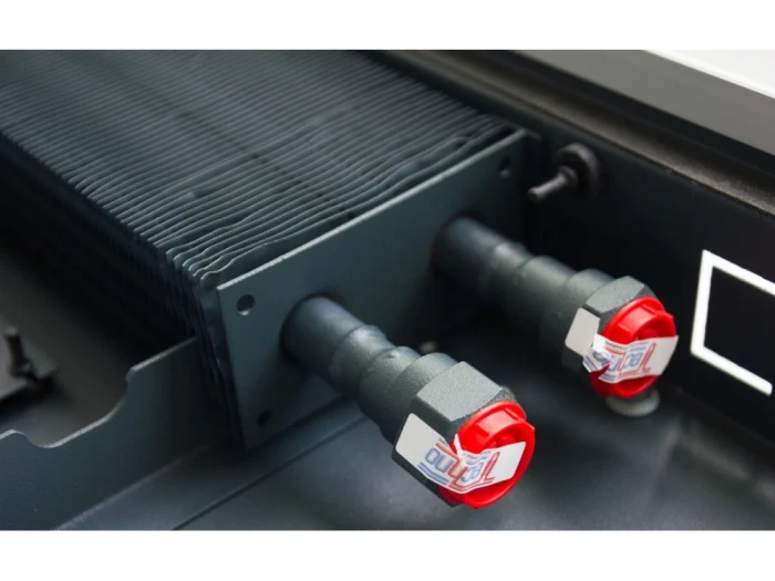 Внутрипольный конвектор Techno Usual KVZ 200-105-0700.00.000/C с естественной конвекцией, окантовка