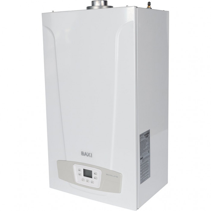 Настенный газовый котел Baxi ECO Life 24F, турбированный, двухконтурный