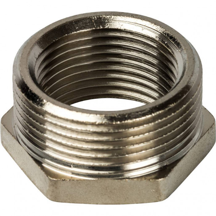 STOUT Футорка никелированная 1 1/2X1 1/4