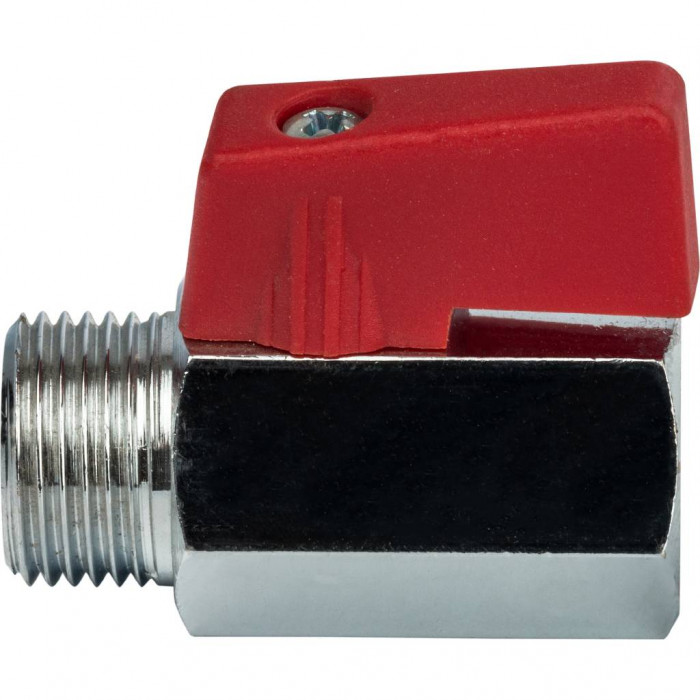 STOUT Кран шаровой мини, муфта/резьба ВР/НР 3/8