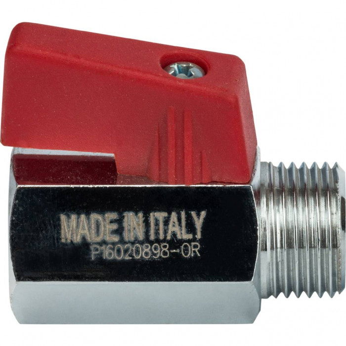 STOUT Кран шаровой мини, муфта/резьба ВР/НР 3/8