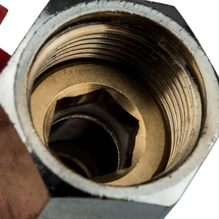 STOUT Кран шаровой мини, муфта/резьба ВР/НР 3/8