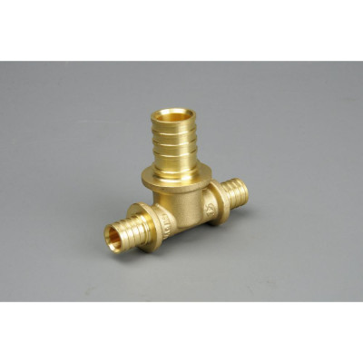 ONE PLUS Тройник переходной 25-20-20 латунь аксиальная система