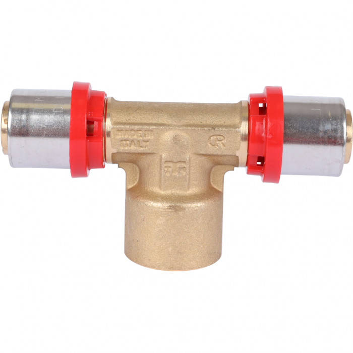 TIEMME Тройник с внутренней резьбой 20х1/2''x20