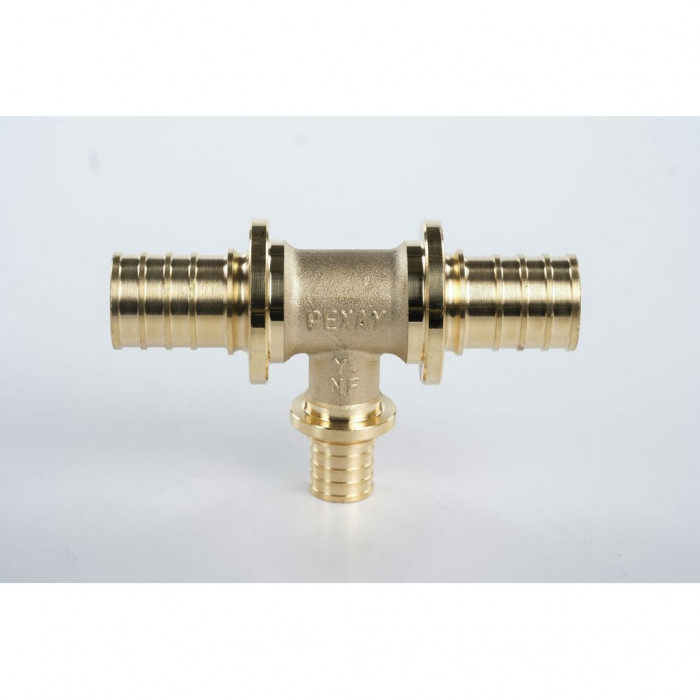 Тройник REHAU с уменьшенным боковым проходом 25-16-25 MX для труб из сшитого полиэтилена аксиальный