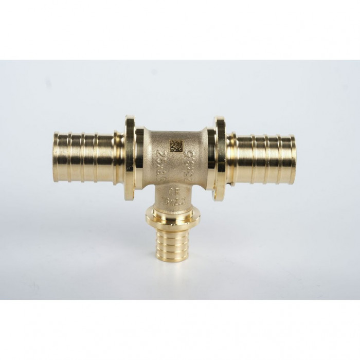 Тройник REHAU с уменьшенным боковым проходом 25-16-25 MX для труб из сшитого полиэтилена аксиальный