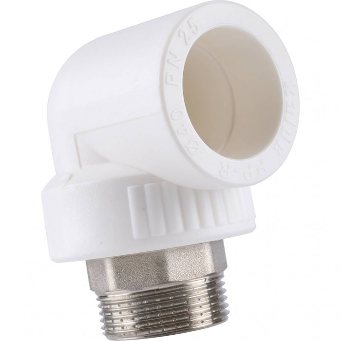 Угольник Kalde с наружной резьбой 40x1 1/4 для полипропиленовых труб