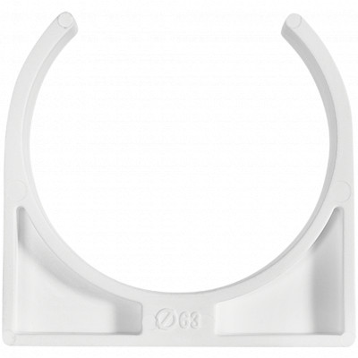 Pro Aqua PA18018P Pro Aqua d= 63 PP-R Опора одинарная Белая