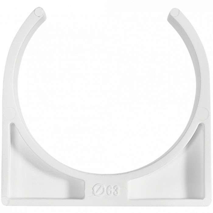 Pro Aqua PA18018P Pro Aqua d= 63 PP-R Опора одинарная Белая