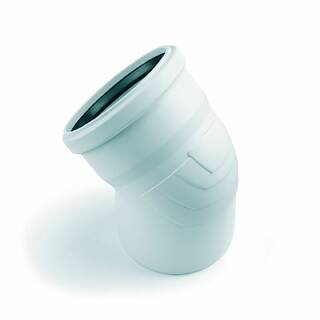 11231361001(11234441001) REHAU RAUPIANO Отвод диам. 110 на 45°