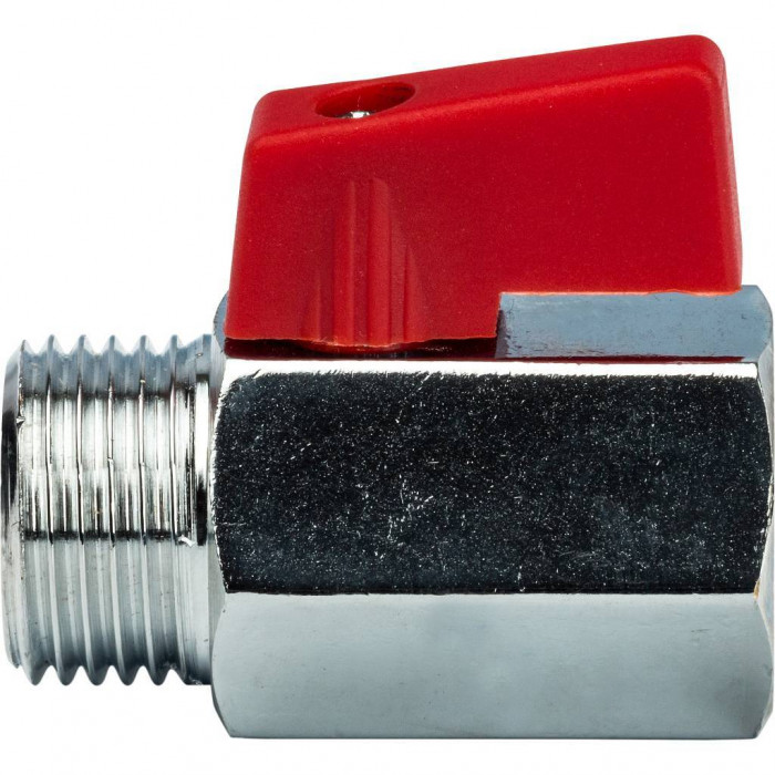 STOUT Кран шаровой мини, муфта/резьба ВР/НР 1/2