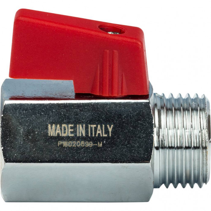 STOUT Кран шаровой мини, муфта/резьба ВР/НР 1/2