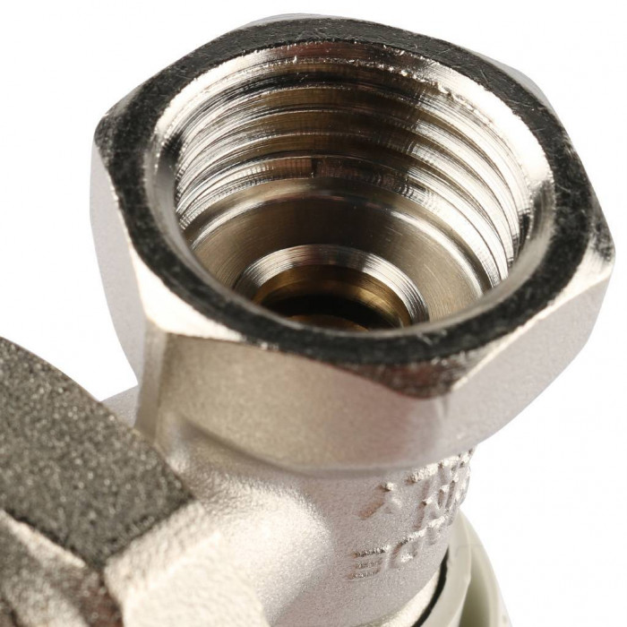 STOUT клапан ручной терморегулирующий угловой 1/2