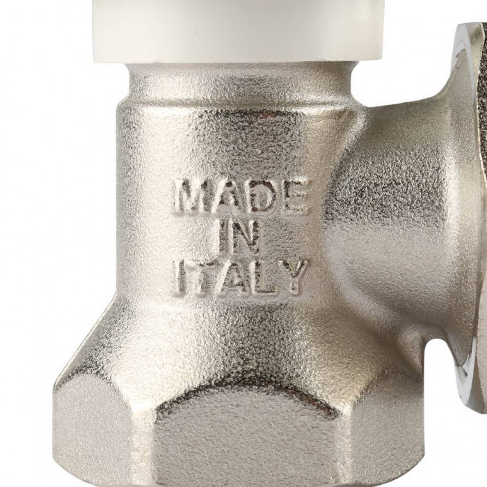 STOUT клапан ручной терморегулирующий угловой 1/2