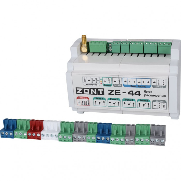 Блок расширения ZE-44 для контроллеров