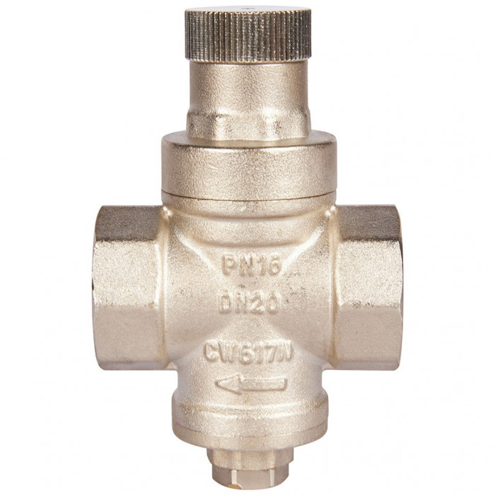 ROMMER RVS-0009-000020 ROMMER Редуктор давления PN16 вн/вн 3/4 без подключения манометра