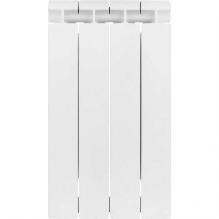 Биметаллический радиатор Global STYLE EXTRA 500, 4 секций, боковое подключение, белый