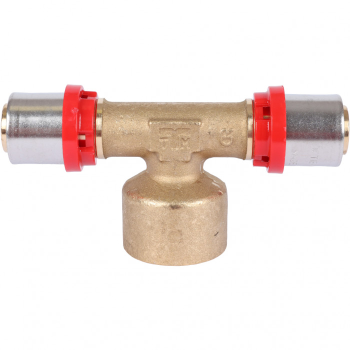 TIEMME Тройник с внутренней резьбой 20х3/4''x20