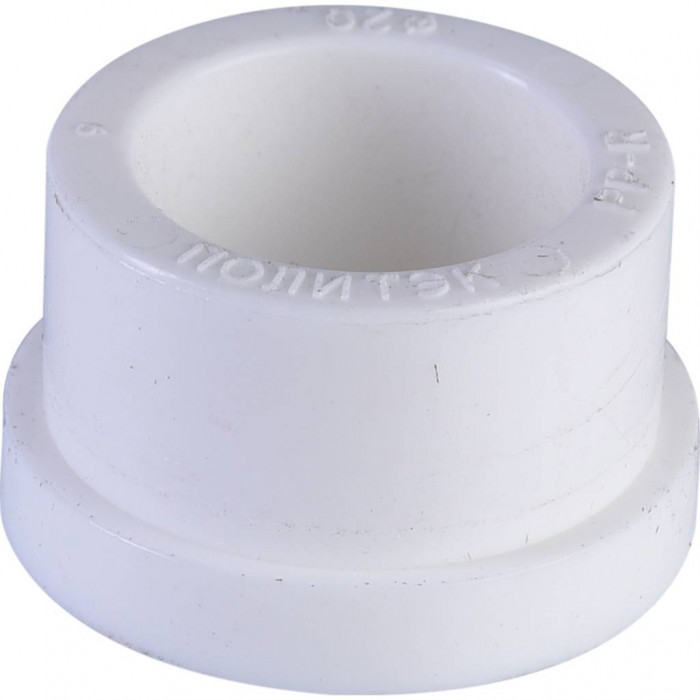Политэк 20х1 Муфта разъемная с наружной резьбой для полипропиленовых труб под сварку (цвет белый)