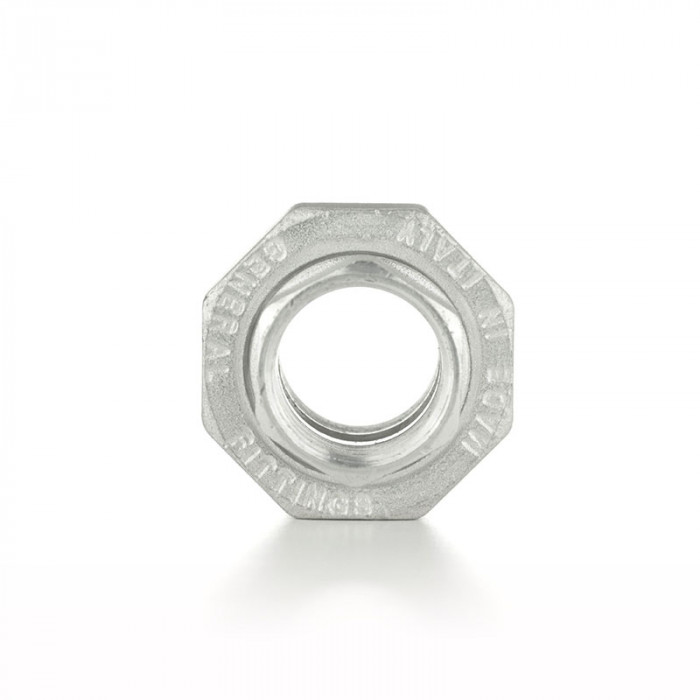 Разъемное соединение прямое, американка, ВВ 1/2", TIN латунь