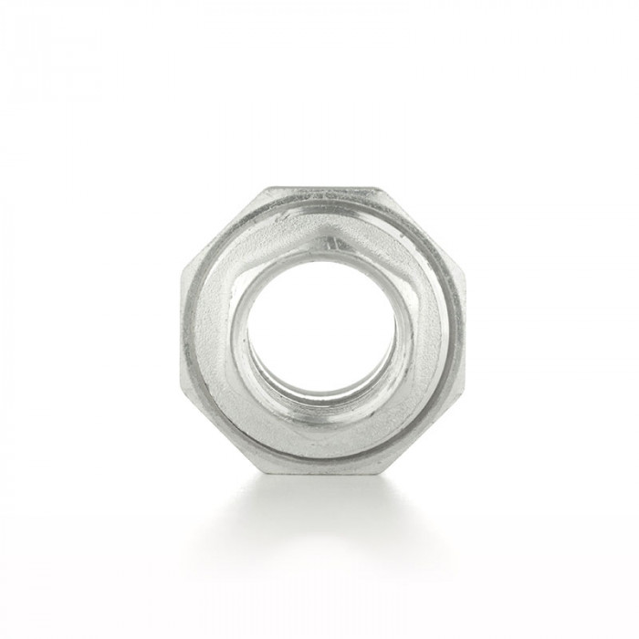 Разъемное соединение прямое, американка, ВВ 1/2", TIN латунь