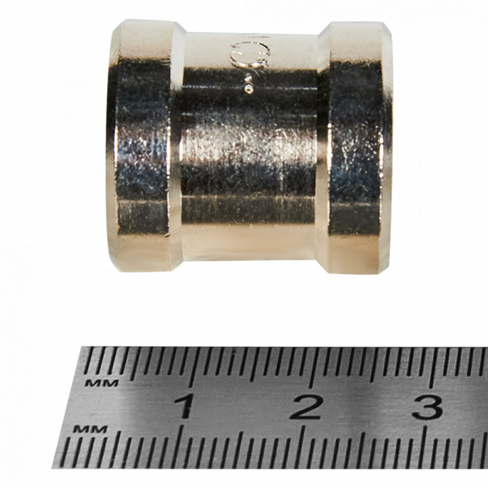 STOUT Муфта ВВ никелированная 3/8