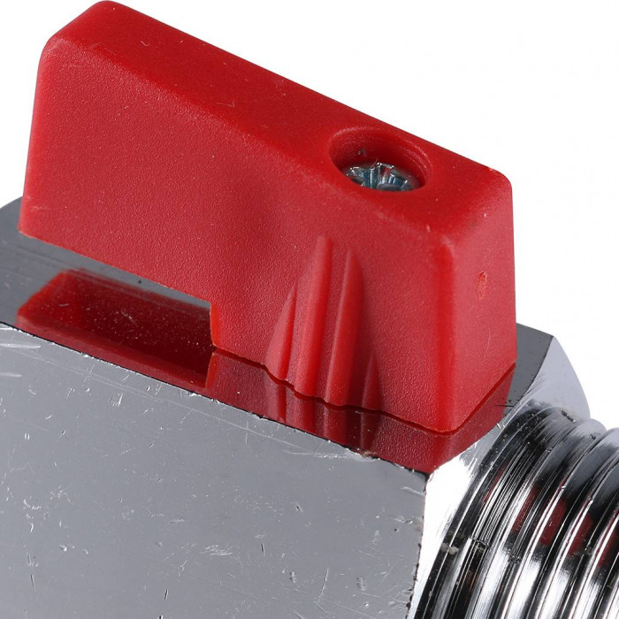 STOUT Кран шаровой мини, муфта/резьба ВР/НР 3/4