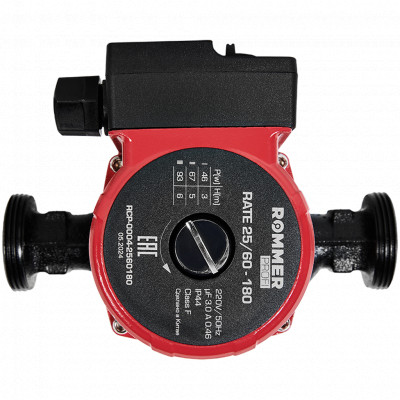 ROMMER RCP-0004 Profi RCP-0004-2560180 ROMMER Циркуляционный насос Profi 25/60-180