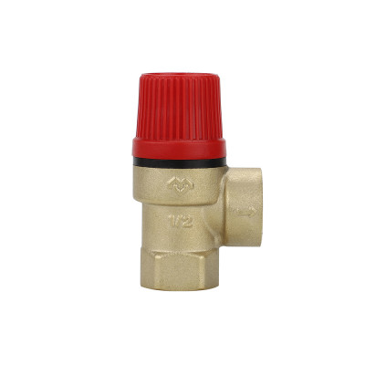 Клапан предохранительный (сбросной) Varmega VM16607 1/2&quot; ВР, 10 бар, мембранный, латунь