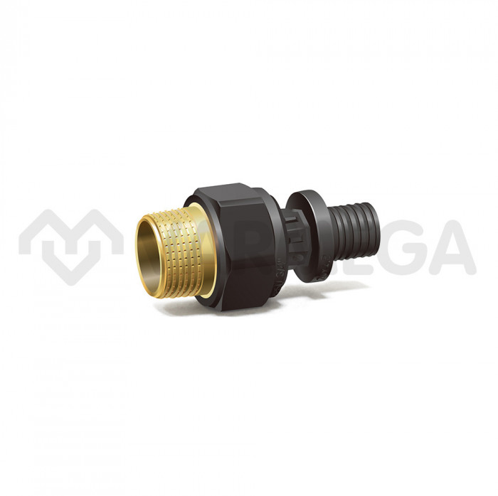 Муфта переходная (переходник) с наружной резьбой Varmega Slide-fit VM51201, 16х1/2", комбинированная, аксиальная