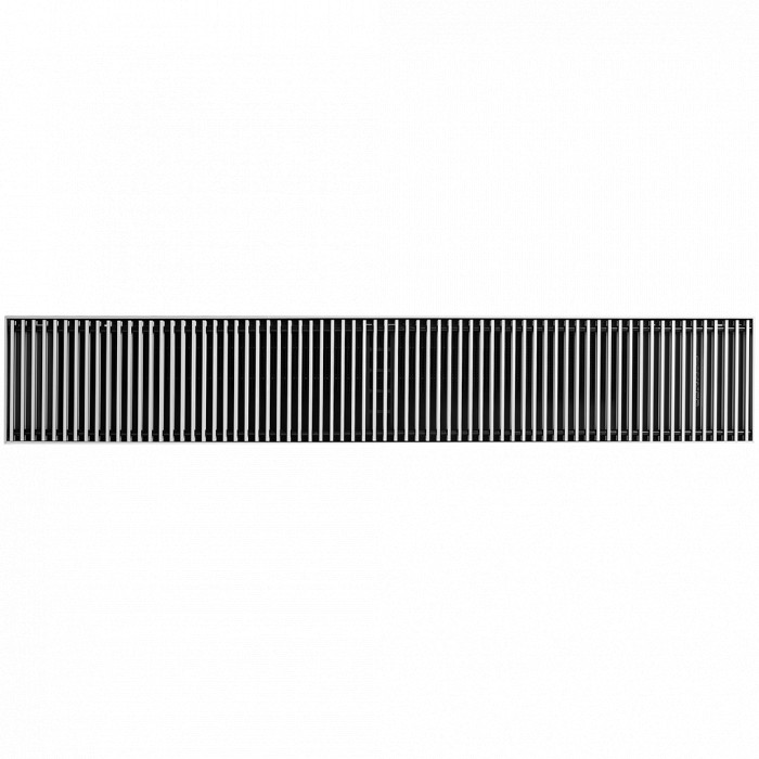 ROMMER RCN1-1000-0820120 ROMMER Конвектор внутрипольный RCN 80.200.1200 (Решётка роликовая, анодированный алюминий)