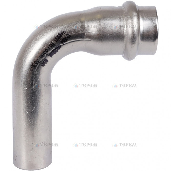 Sanha 9001A пресс-фит. нерж.сталь, отвод 90° ВПр-НПр, 18