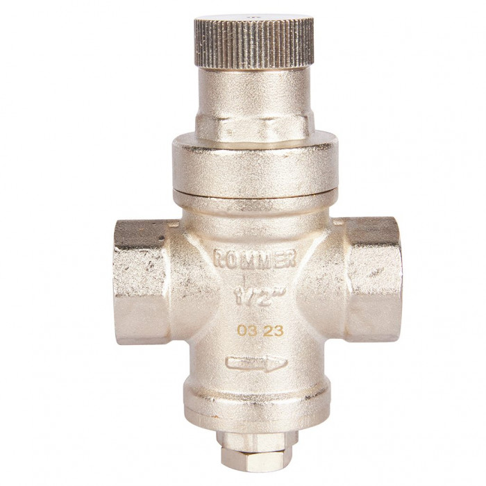 ROMMER RVS-0009-000015 ROMMER Редуктор давления PN16 вн/вн 1/2 без подключения манометра