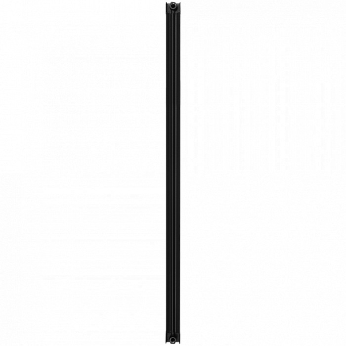 Алюминиевый радиатор STOUT Oscar 2000, 4 секций, боковое подключение, черный