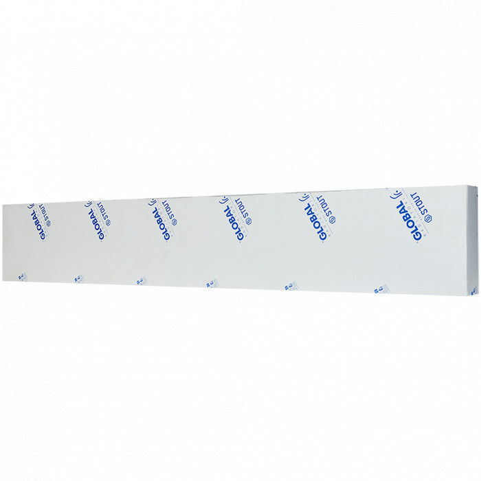 Алюминиевый радиатор STOUT Oscar 2000, 4 секций, боковое подключение, черный