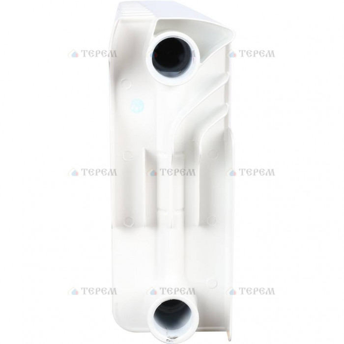 Биметаллический радиатор ROMMER Plus BM 200, 12 секций, боковое подключение, белый