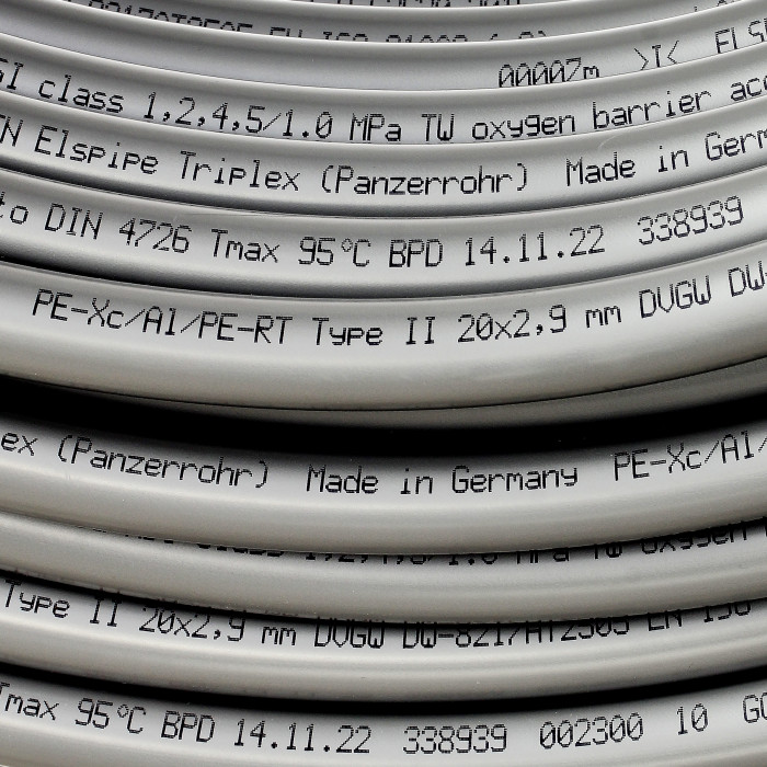 Труба Triplex PE-X/Al/PE-RT II Ø16,2×2,6, 100 м