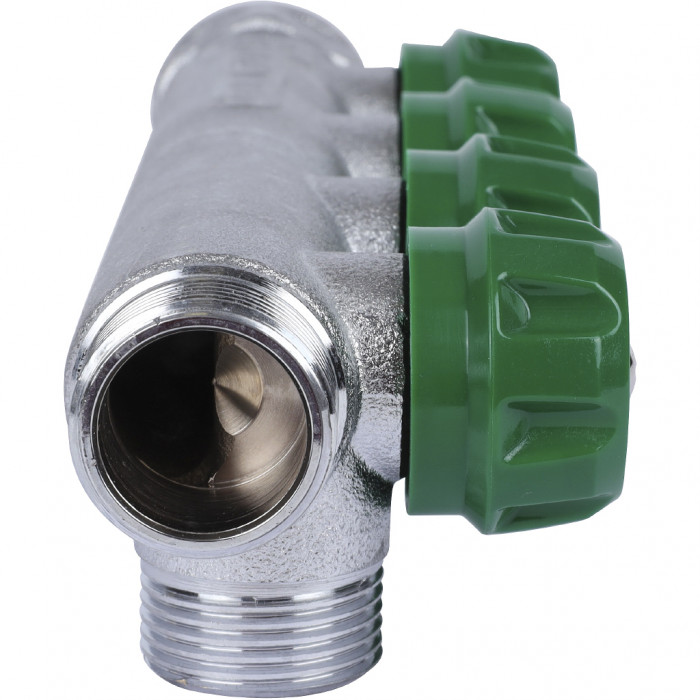 STOUT SMB-6850-343404 STOUT Коллектор регулирующий 3/4", 4 отвода 3/4"ЕК