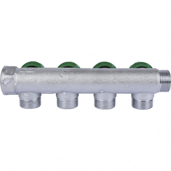 STOUT SMB-6850-343404 STOUT Коллектор регулирующий 3/4", 4 отвода 3/4"ЕК