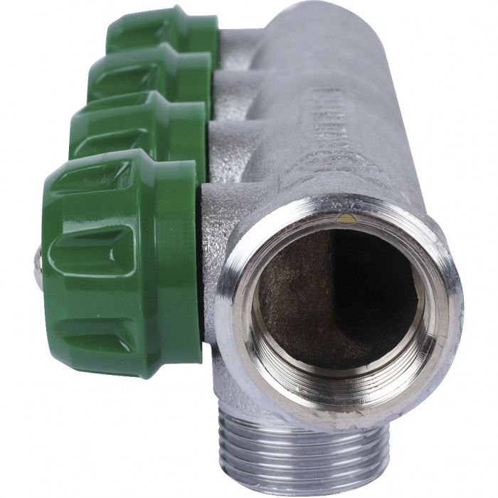 STOUT SMB-6850-343404 STOUT Коллектор регулирующий 3/4", 4 отвода 3/4"ЕК