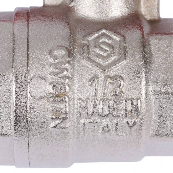 STOUT Кран шаровой полнопроходной с "американкой", ВР/НР, ручка бабочка 1/2 (EPDM)