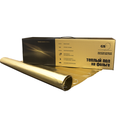 Нагревательный мат &quot;Золотое сечение&quot; на фольге GS-525-3,5