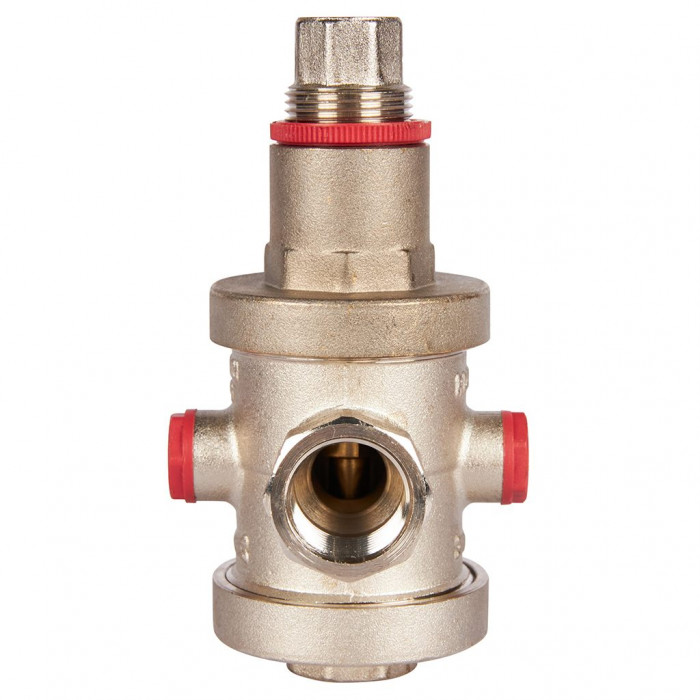 ROMMER RVS-0008-000015 ROMMER Редуктор давления PN25 вн/вн 1/2 с выходом под манометр